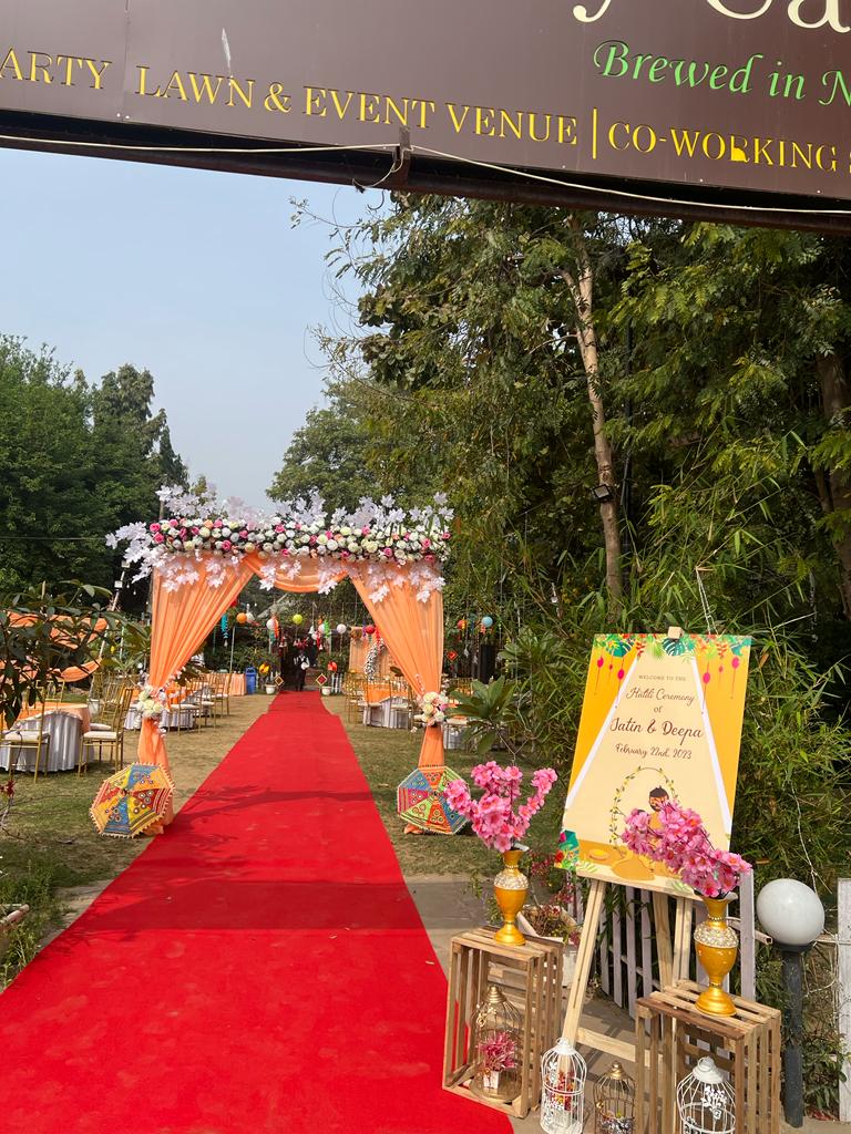 Small gathering Wedding Party Place in gurgaon