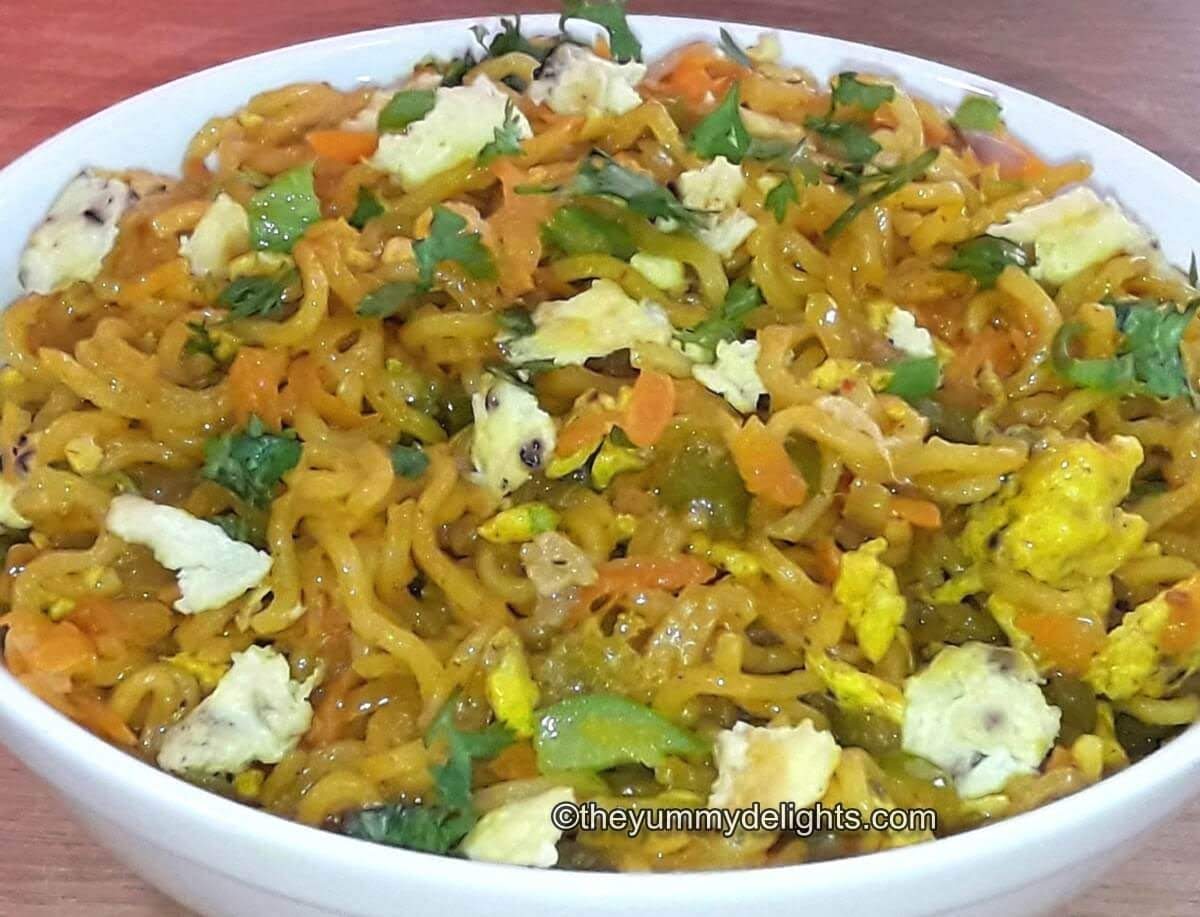 Gully Cafe's Egg Maggie Noodle