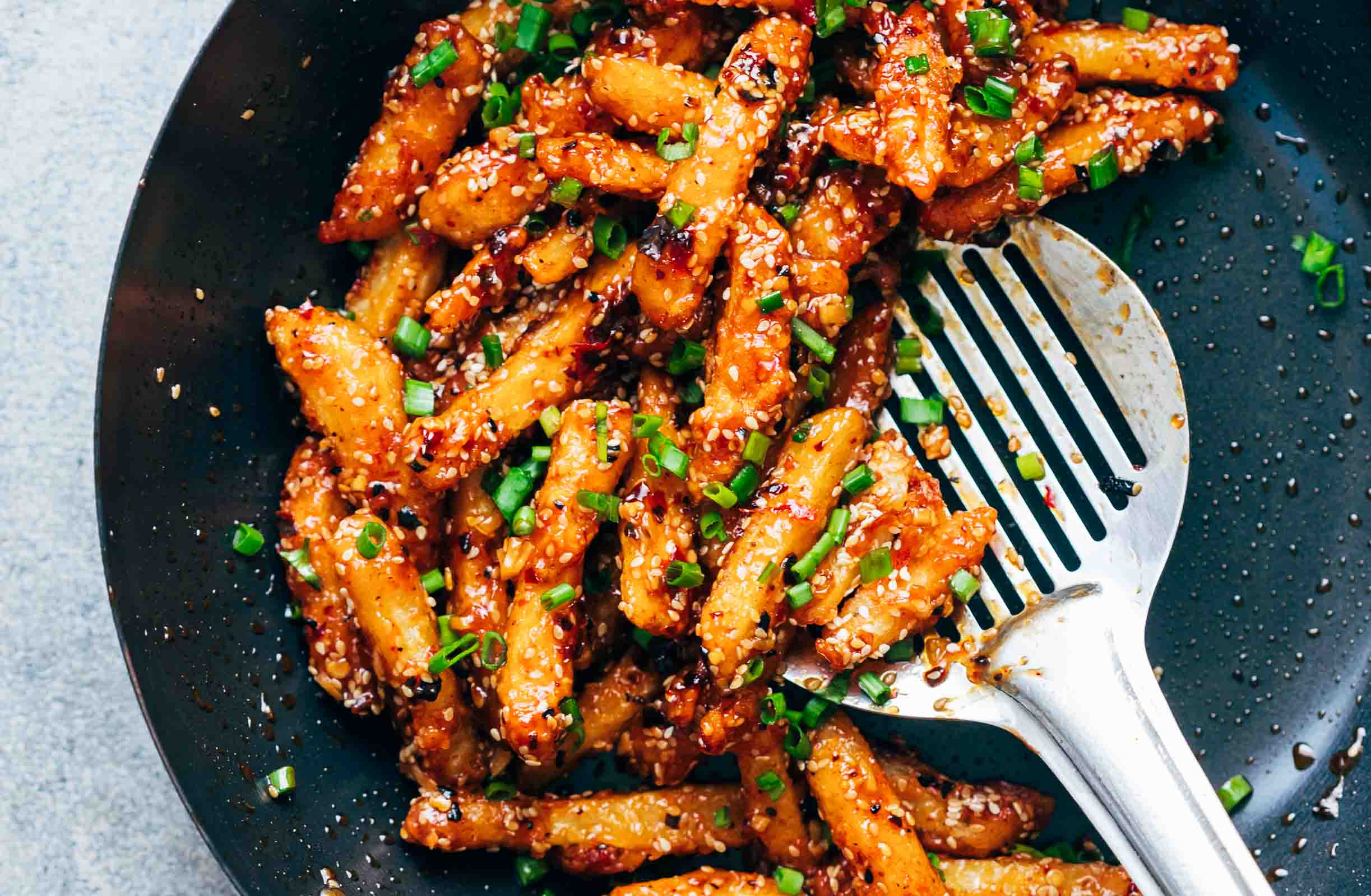 Delicious Honey Chilli Potato