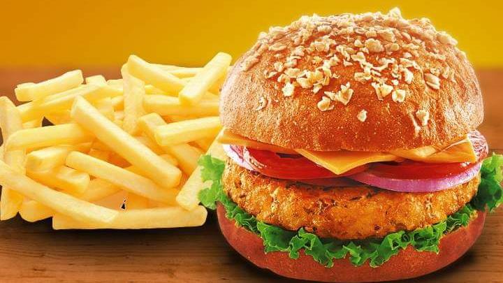 Gully Veg Cheese Burger