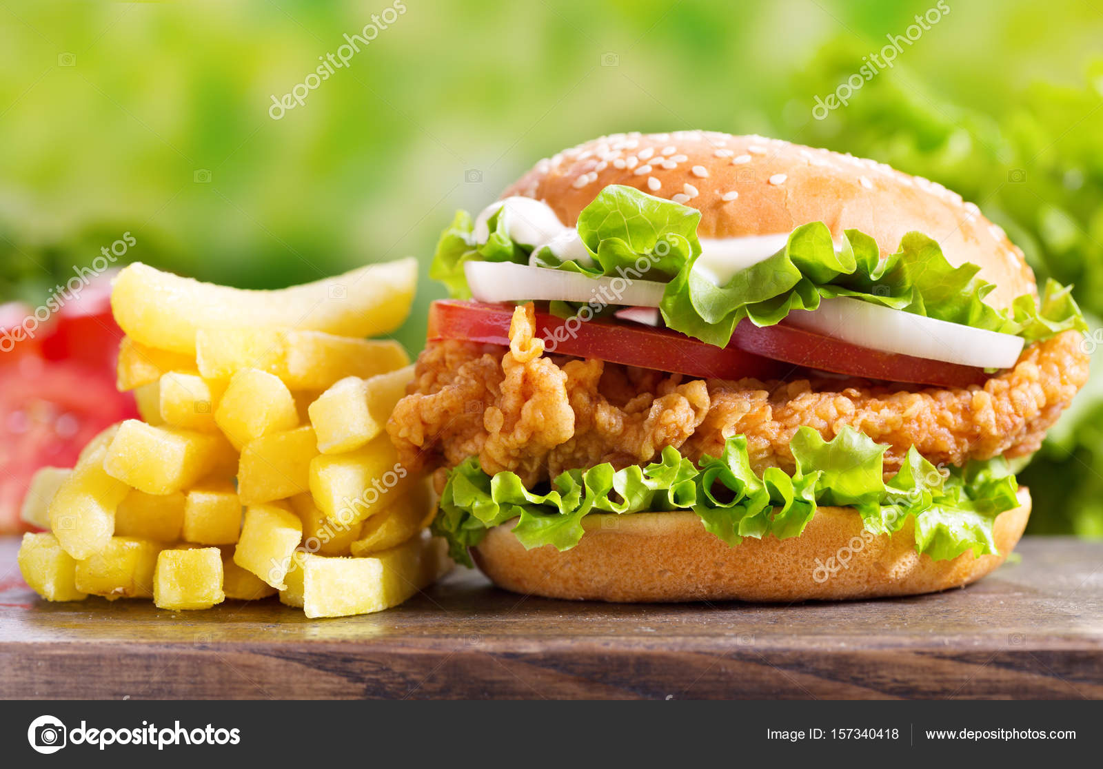 Gully Chicken Bonza Burger